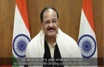Vice President's Message on 50th Anniversary Celebrations of India-Vietnam Diplomatic Relations
