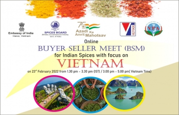 India@75: Trade Promotion Webinar for Spices 