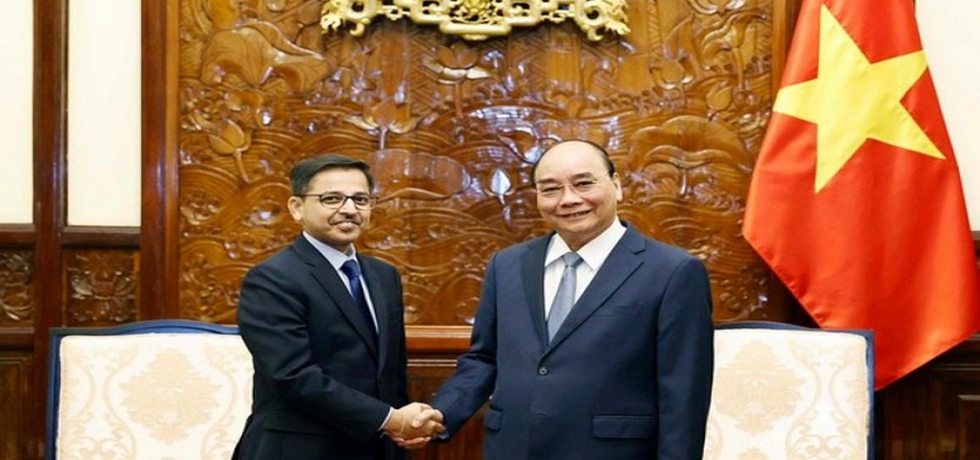 Ambassador's farewell call on the President of Vietnam 