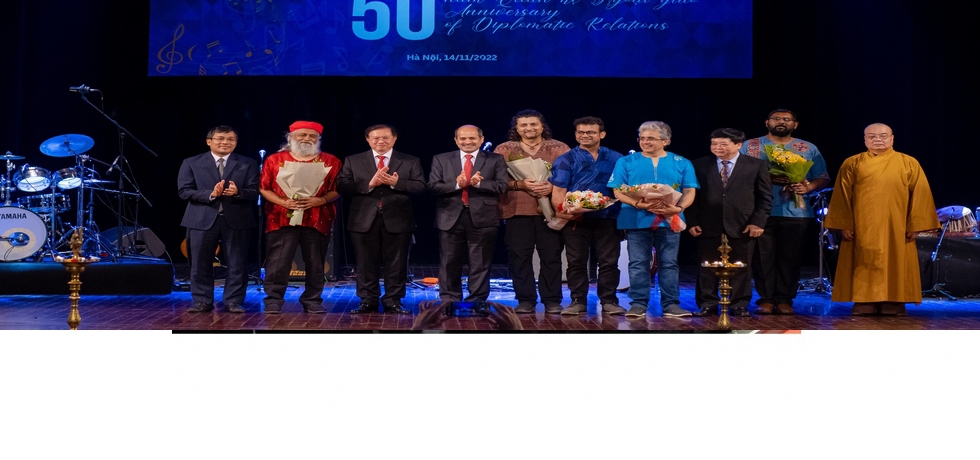 Indian Ocean Band performed at Hanoi Opera House coinciding with the 50th Anniversary of  India-Vietnam Diplomatic Relations on 14th November 2022