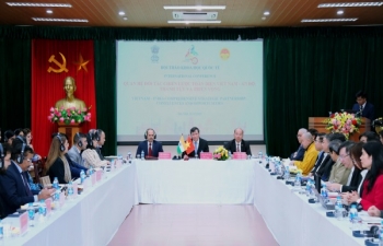 Hội thảo khoa học quốc tế “Quan hệ đối tác chiến lược toàn diện Việt Nam - Ấn Độ: Thành tựu và triển vọng”