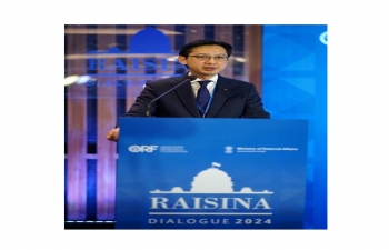 Viet Nam's Deputy Foreign Minister H.E. Do Hung Viet participated in the Raisina Dialogue in New Delhi from 21-23 Feb. 2024. He addressed a panel  